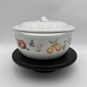 Corelle Coordinates "Chutney" 2.5 Qt Stoneware Casserole Dish with Lid